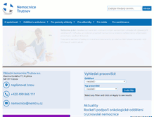 Tablet Screenshot of nemtru.cz